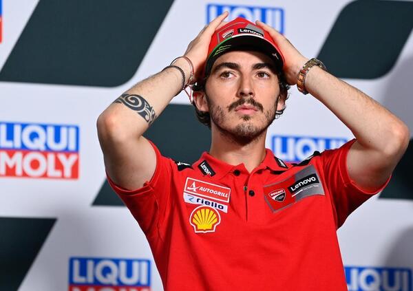 Sportellata social: Pecco Bagnaia replica seccato a Max Temporali su Facebook. Da pilota a pilota...