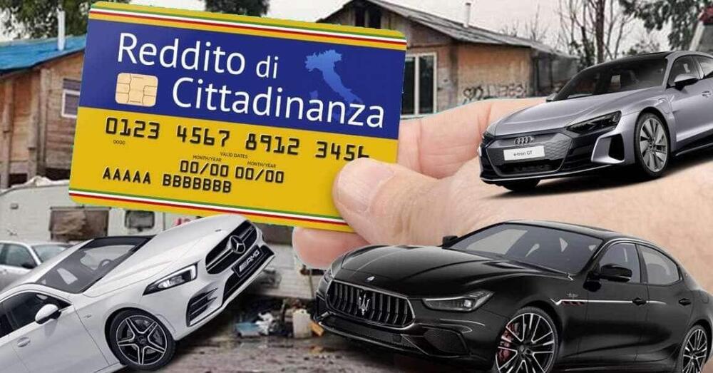 Nomade col reddito di cittadinanza e senza patente, ma con intestate 74 auto tra cui Maserati, Audi e Mercedes