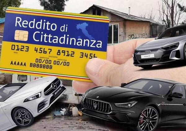 Nomade col reddito di cittadinanza e senza patente, ma con intestate 74 auto tra cui Maserati, Audi e Mercedes