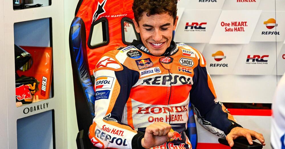 Marc Marquez alla fine dei due giorni di test: &ldquo;Non andr&ograve; ad Aragon per fare presenza&rdquo;