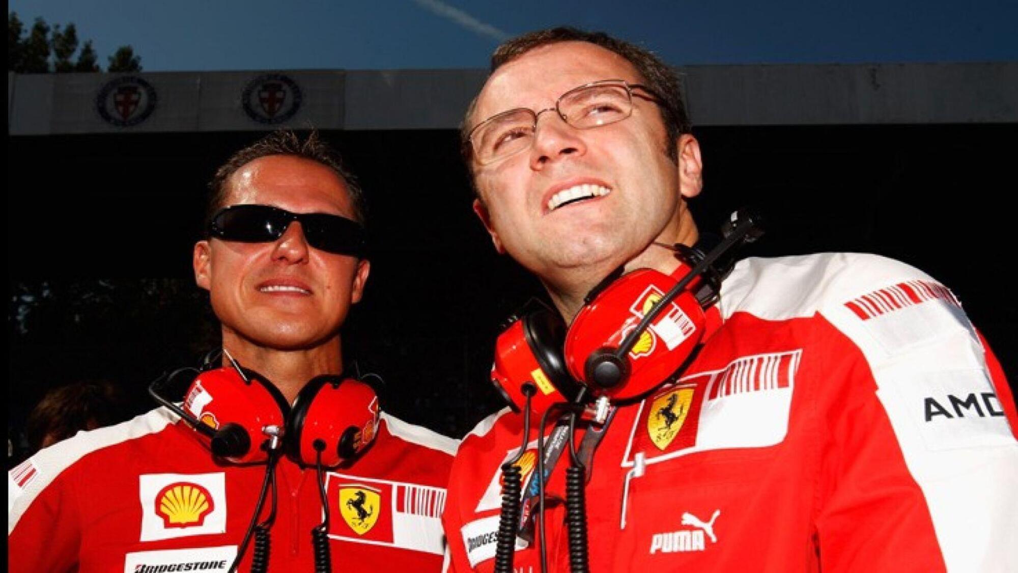 Schumacher e Domenicali