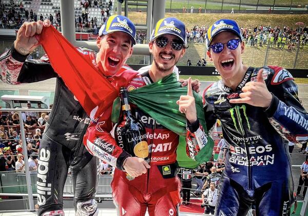 Ad Aragon inizia il gran finale della MotoGP: le quote per il titolo di Quartararo, Bagnaia ed Espargar&ograve;