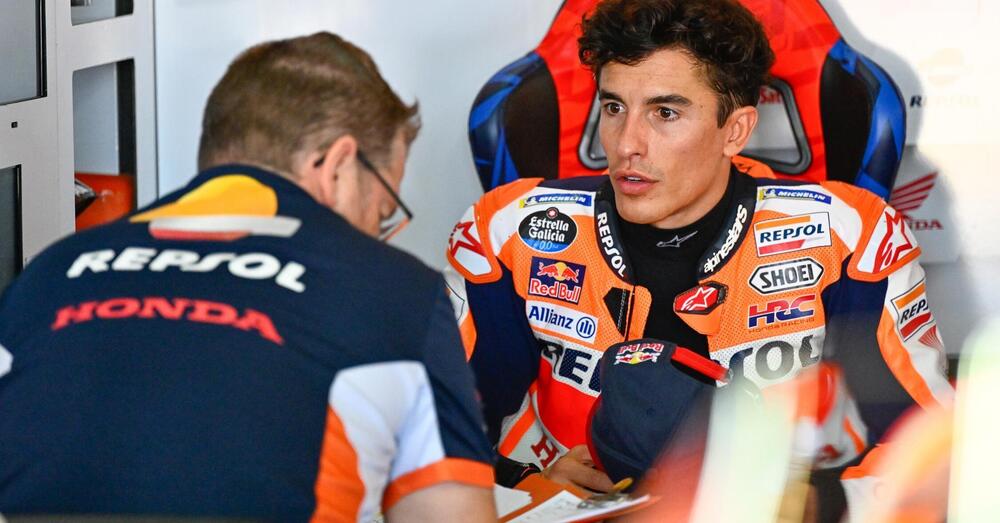 Il ritorno di Marc Marquez ad Aragon? Non &egrave; cambiato per niente: rischia, ci prova e fa l&rsquo;arbitro del mondiale