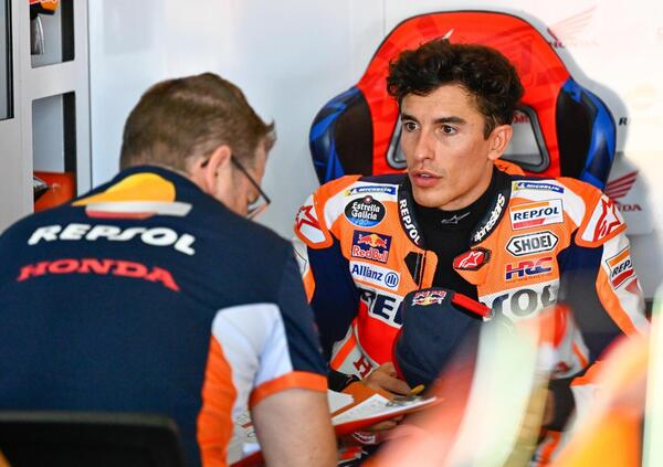 Il ritorno di Marc Marquez ad Aragon? Non &egrave; cambiato per niente: rischia, ci prova e fa l&rsquo;arbitro del mondiale