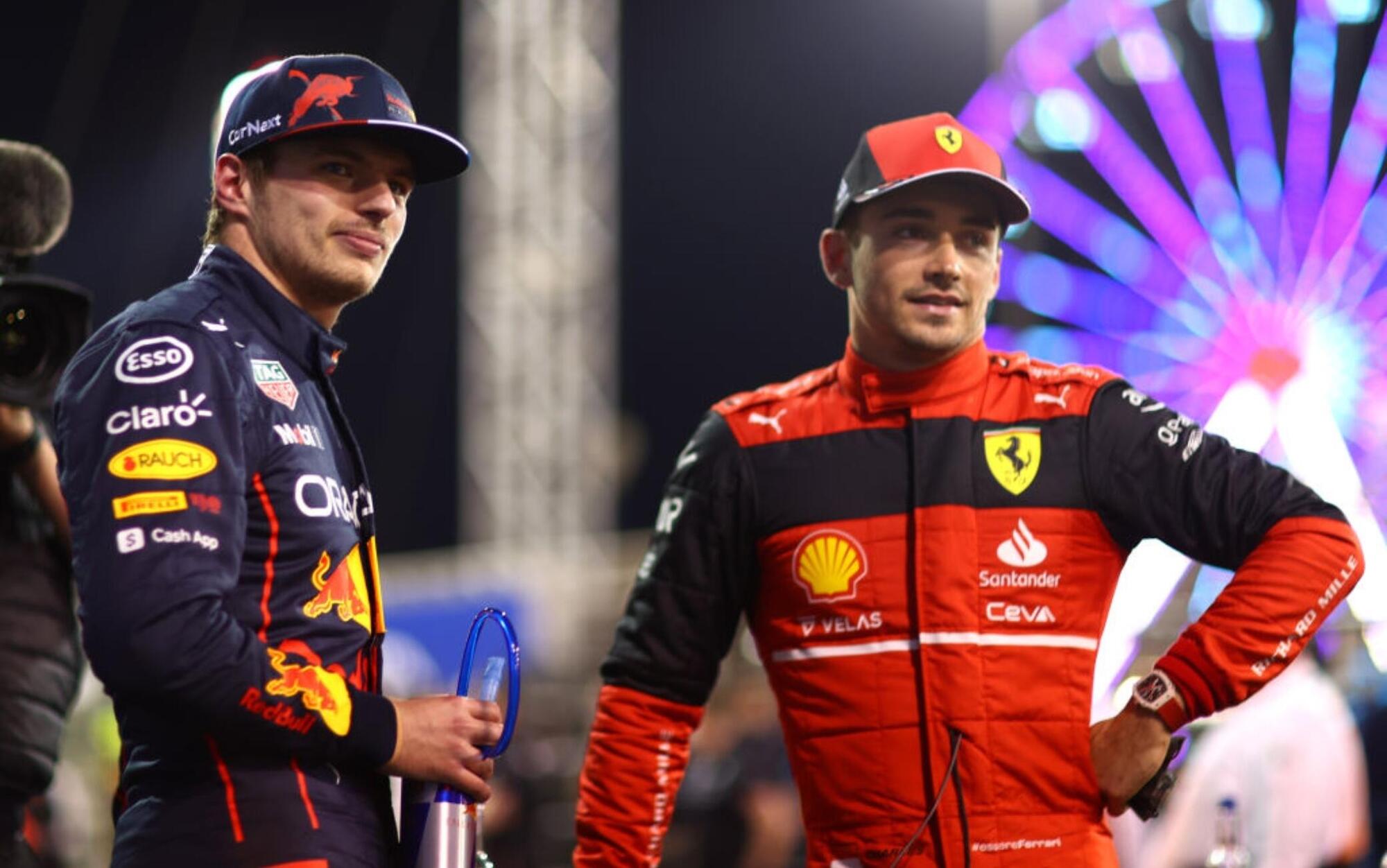 Verstappen Leclerc vittorie