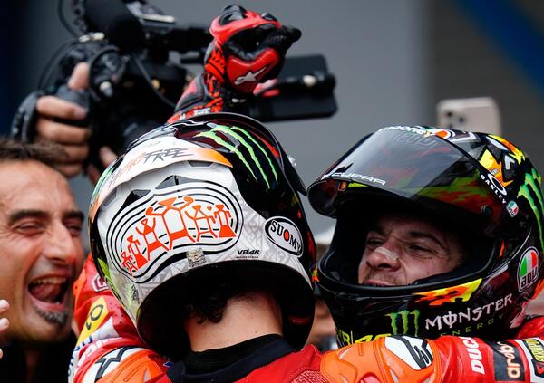L&rsquo;Academy di Valentino Rossi per il mondiale Ducati, Bezzecchi: &ldquo;Pecco &egrave; mio amico e sono rimasto dietro&quot;