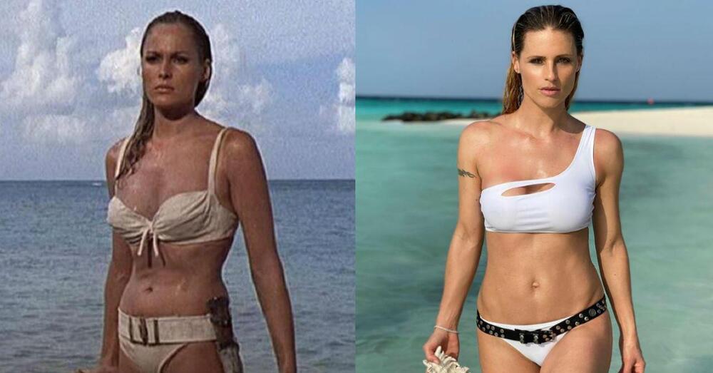 &quot;La mia amica Ursula Andress&quot;. Michelle Hunziker ci racconta la prima e indimenticabile Bond girl