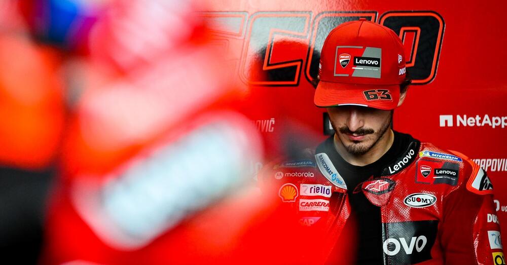 Ducati, Bagnaia e quella colpa enorme che si portano addosso