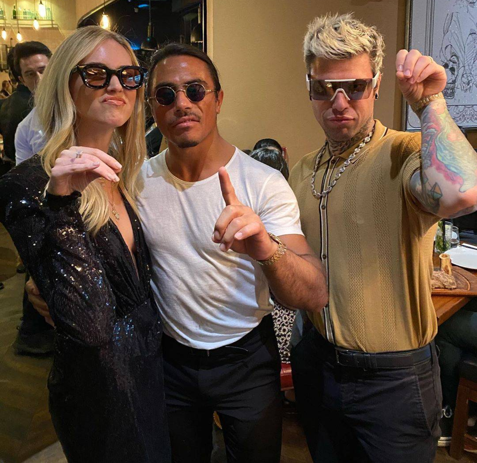 Salt Bae tra Chiara Ferragni e Fedez