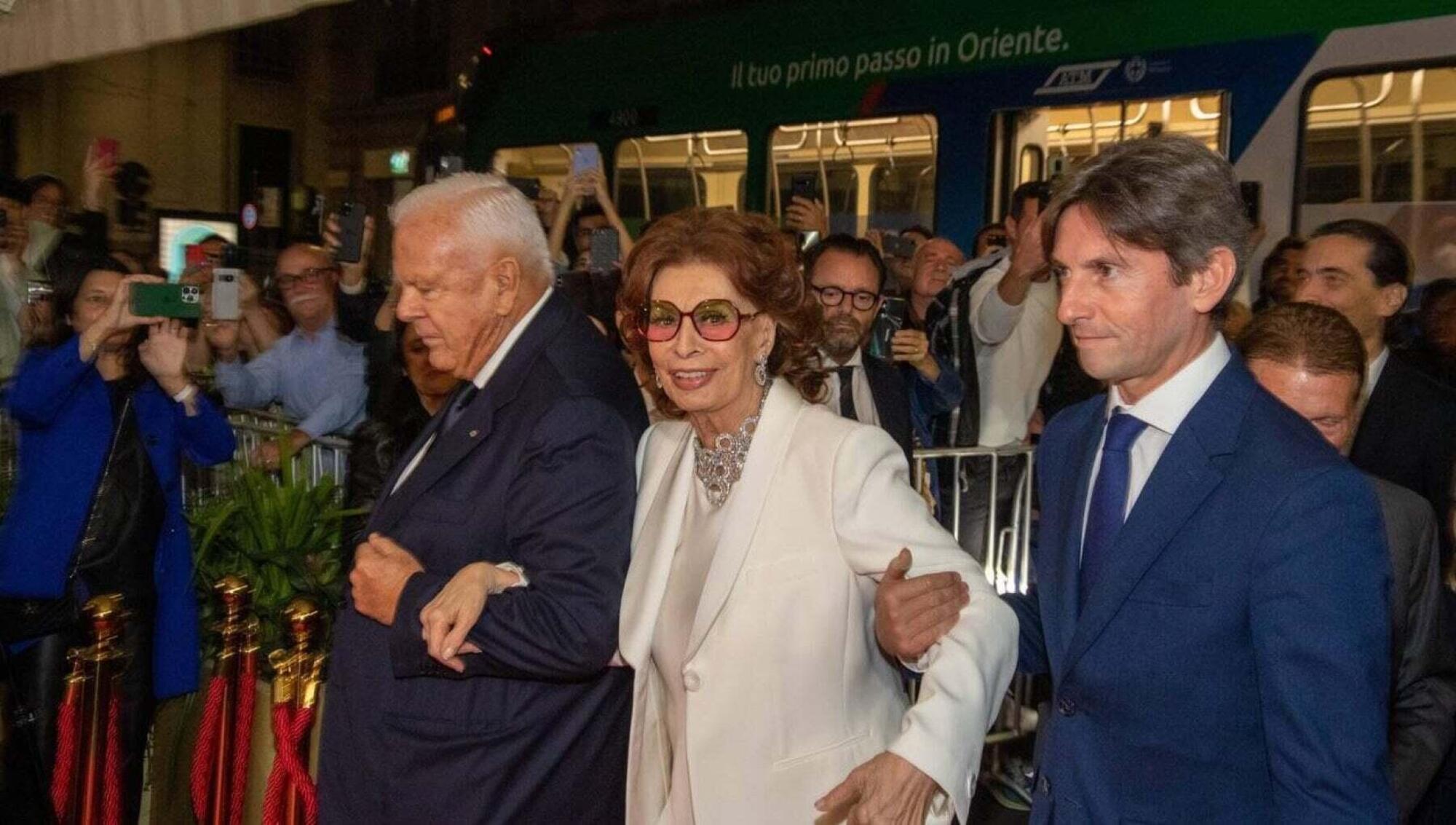 Sophia Loren al red carpet 