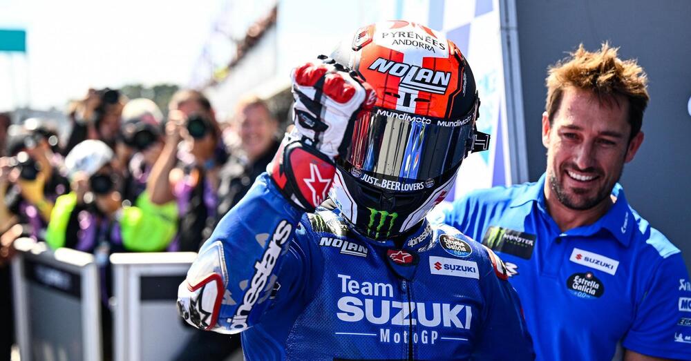 La Suzuki di Alex Rins ha commosso Livio Suppo e tutti noi, a piangere per&ograve; dovrebbero essere i giapponesi