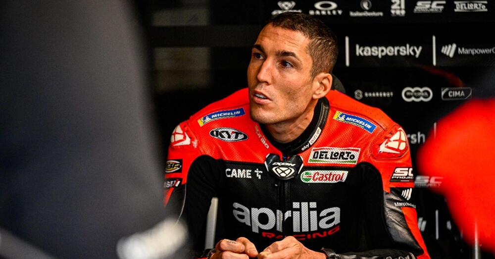 Aleix, Aprilia, Allarme: contro Bagnaia e Quartararo anche a Noale ci si dovr&agrave; aggrappare ai santi