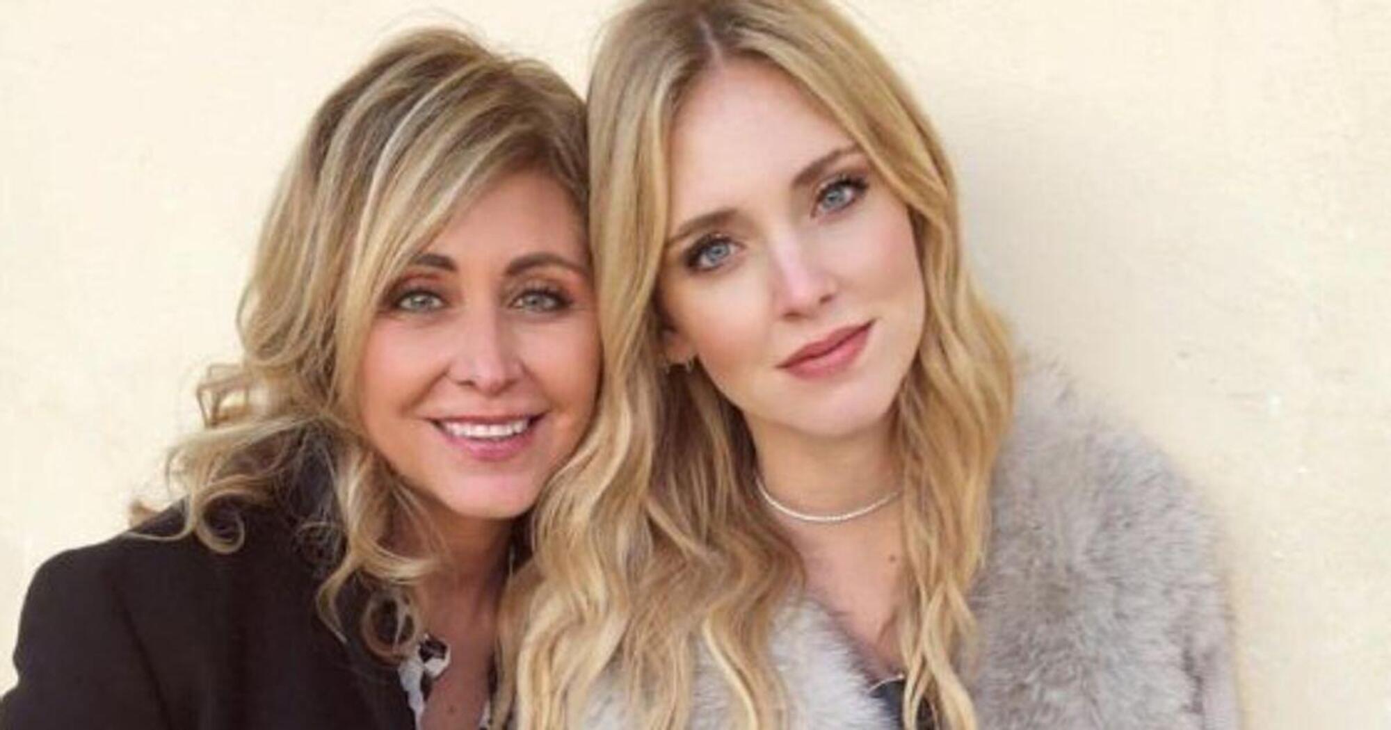 Marina Di Guardo insieme alla figlia Chiara Ferragni