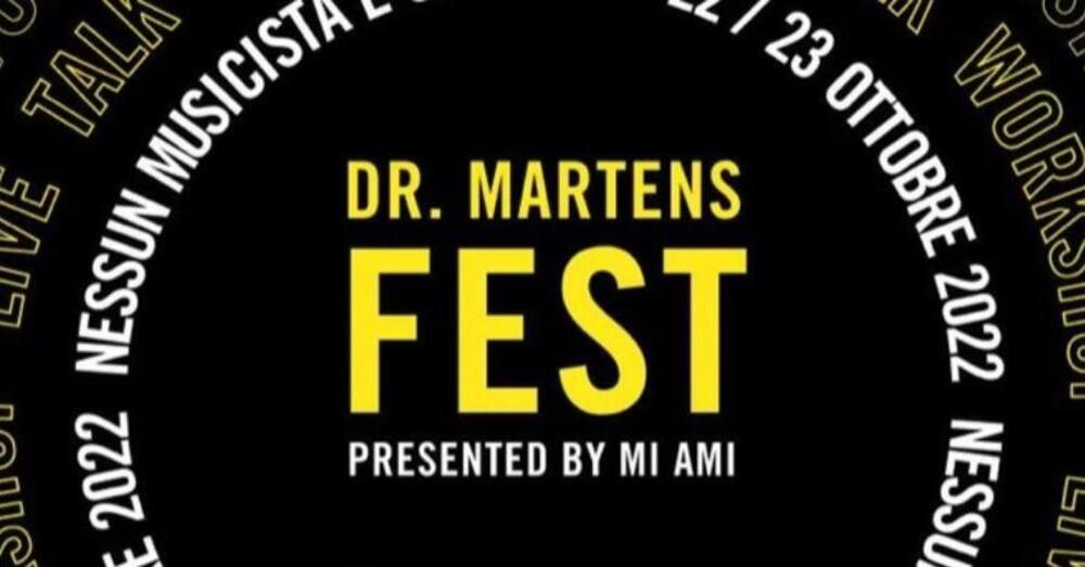 Tutto quello che c&#039;&egrave; da sapere sul Dr. Martens Fest presented by Mi Ami del 22 e 23 ottobre