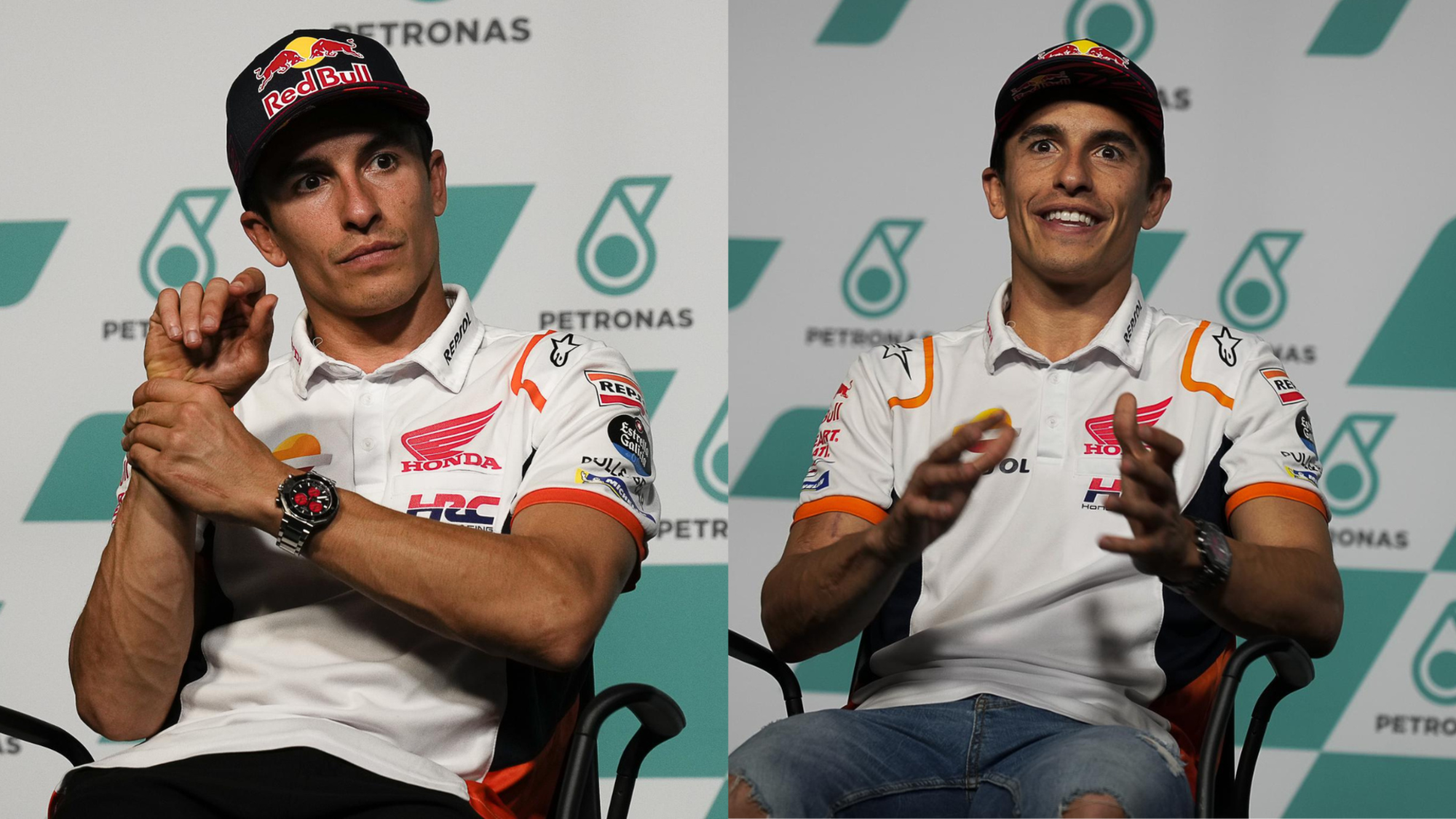 Marc Marquez multa per dress code, Sepang 2022