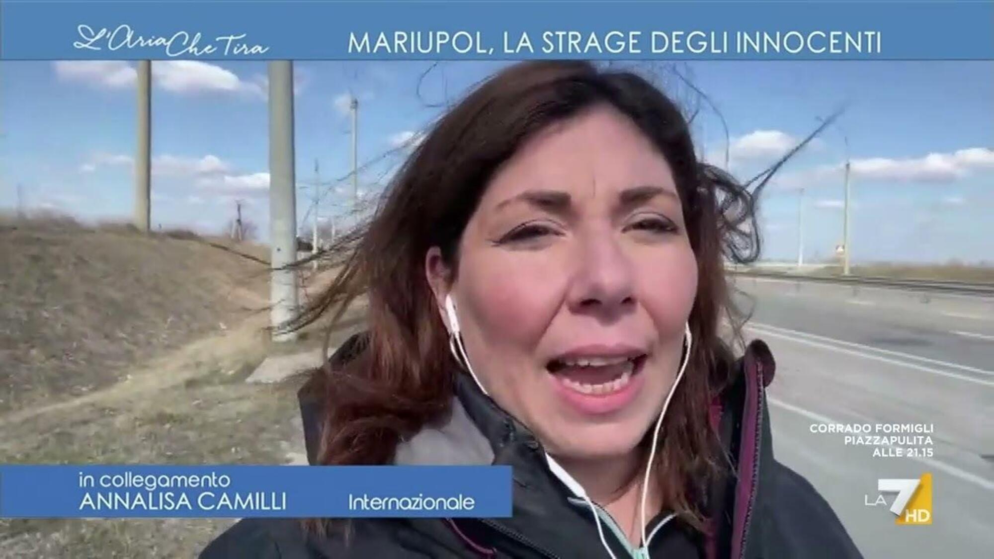 Annalisa Camilli inviata in Ucraina