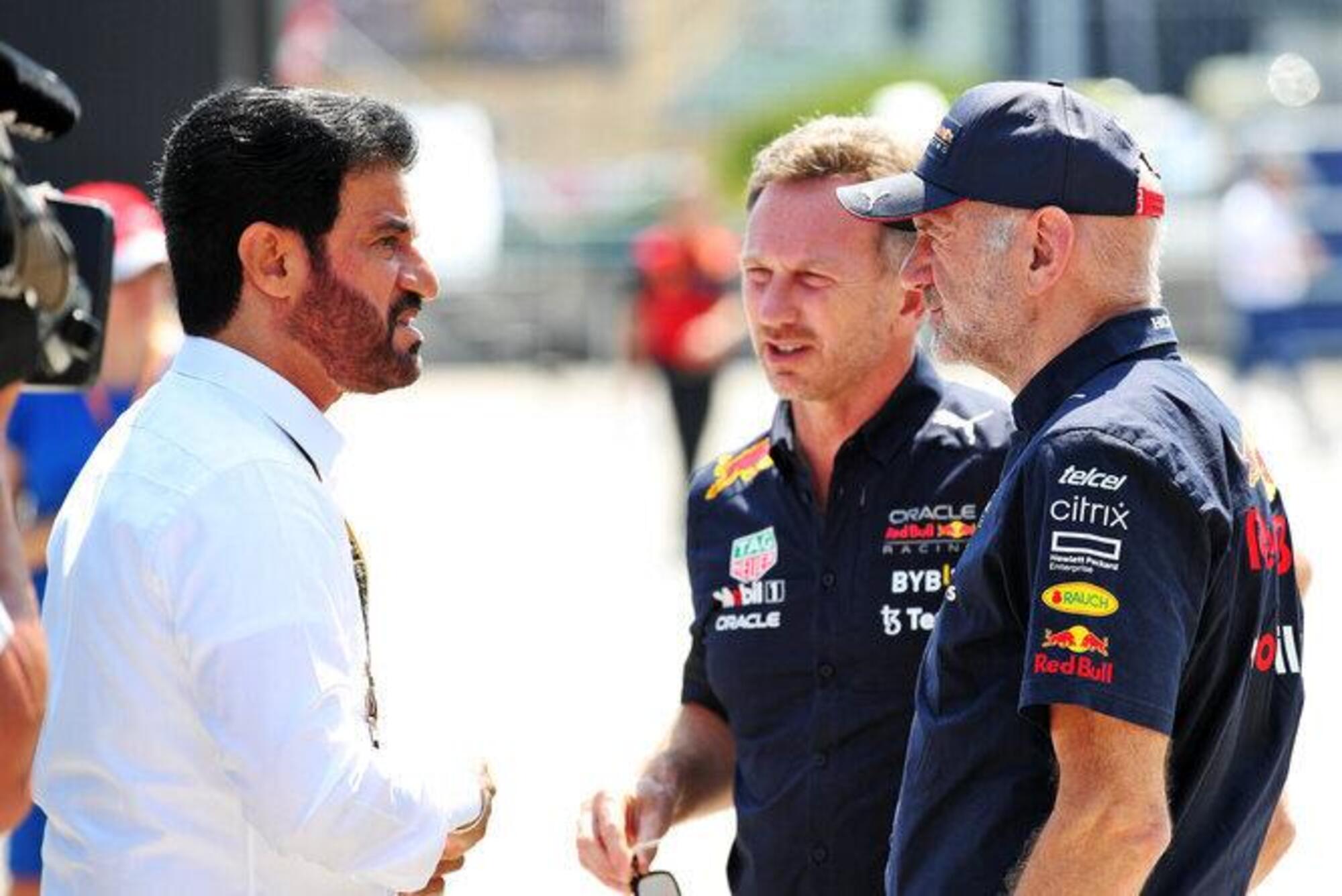 Christian Horner e Ben Sulayem