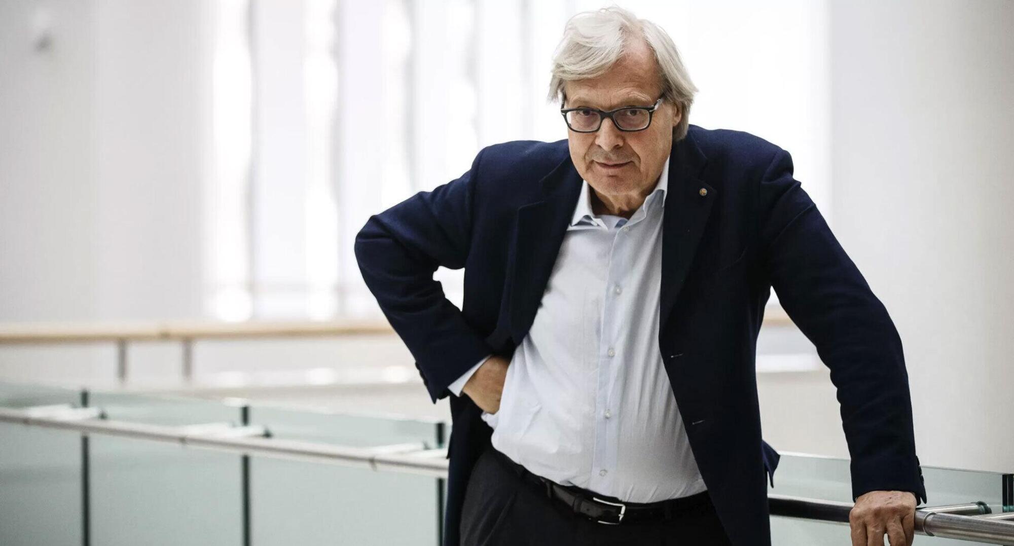 Il critico d&#039;arte Vittorio Sgarbi