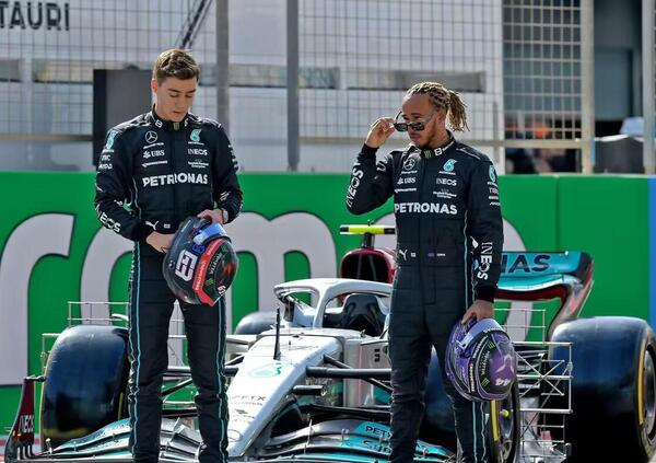 Hamilton contro Russell: &ldquo;Sono io a fare tutto il lavoro&rdquo; 