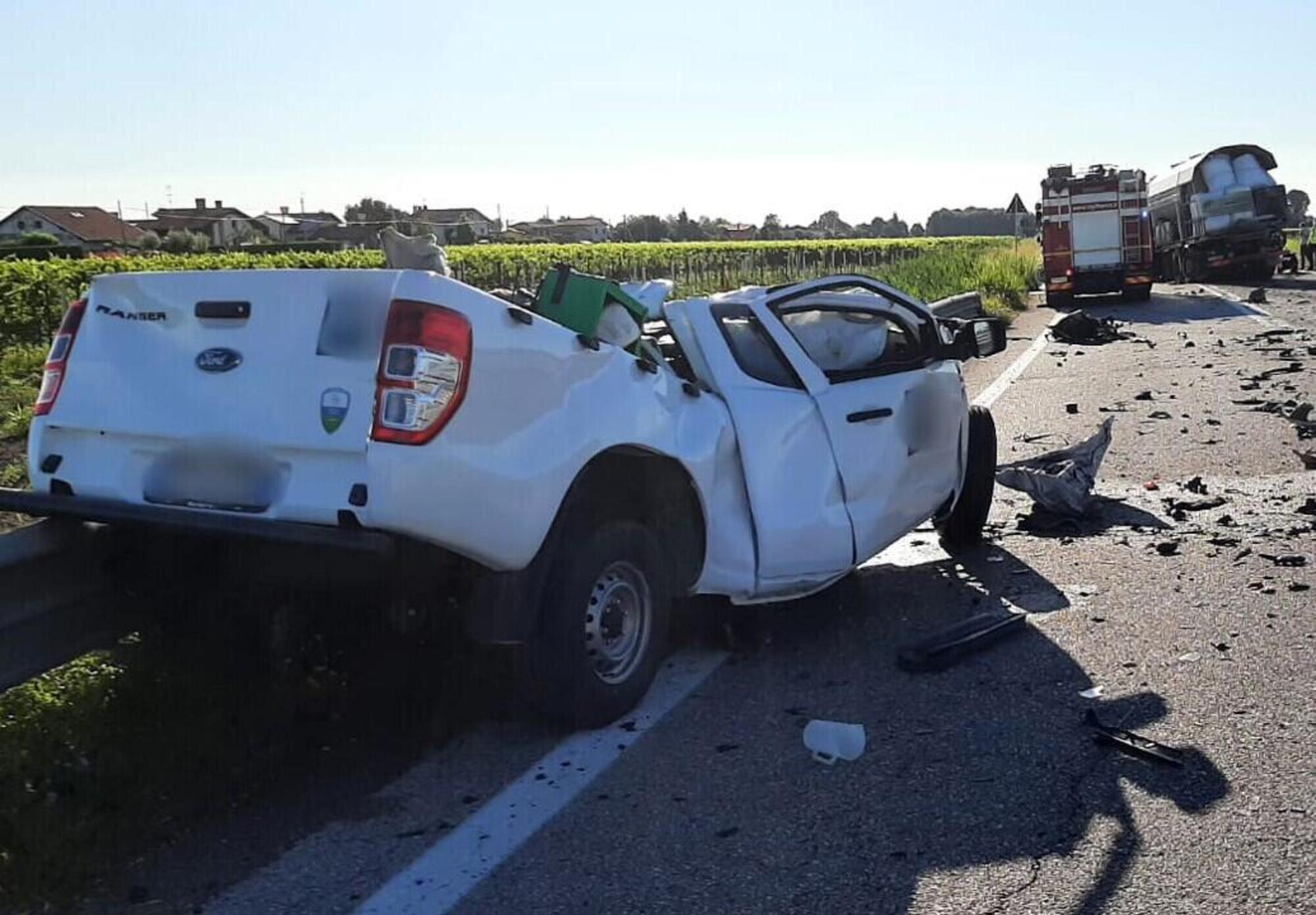 Incidente stradale a Treviso