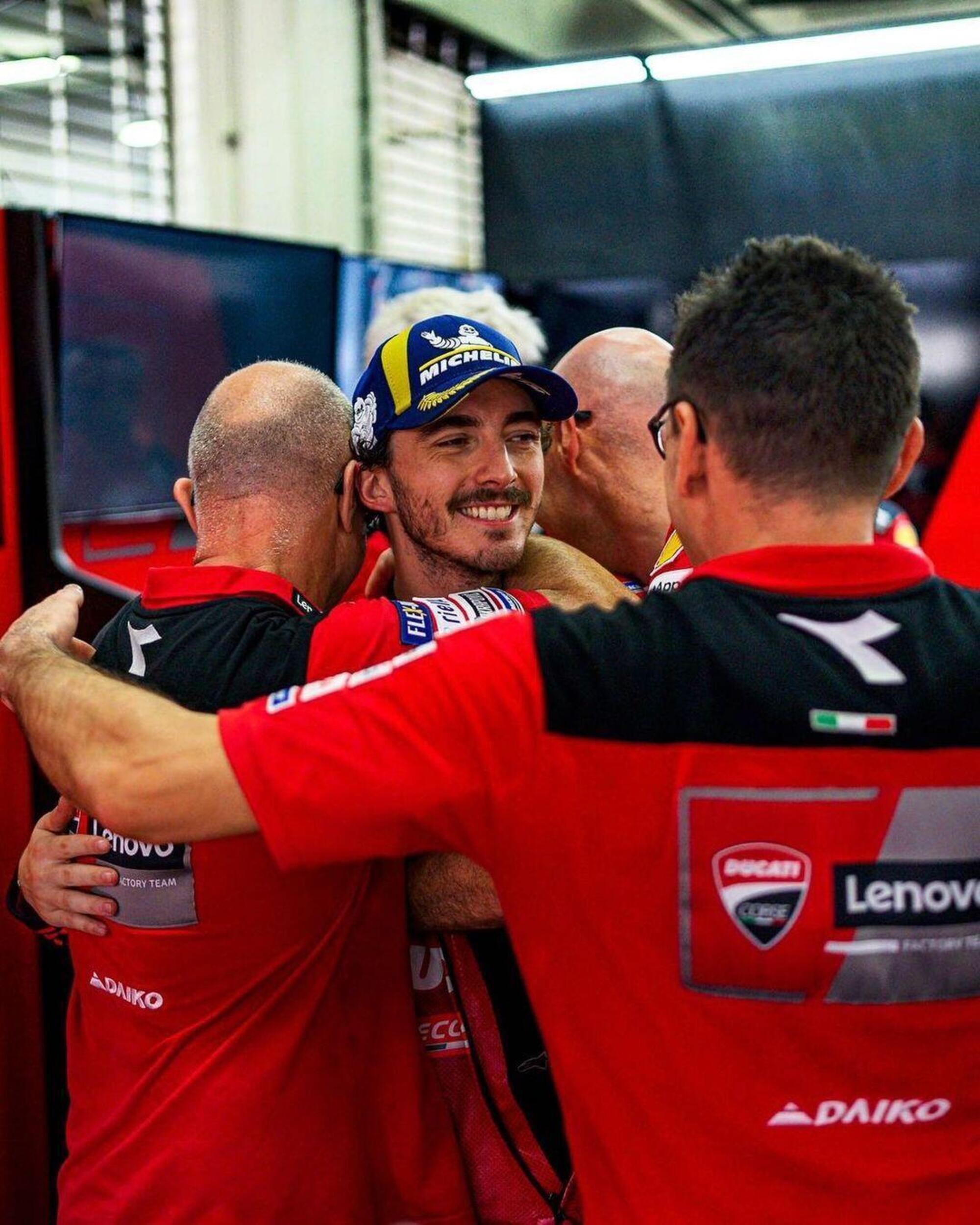 Pecco Bagnaia è campione del mondo di MotoGP 2022