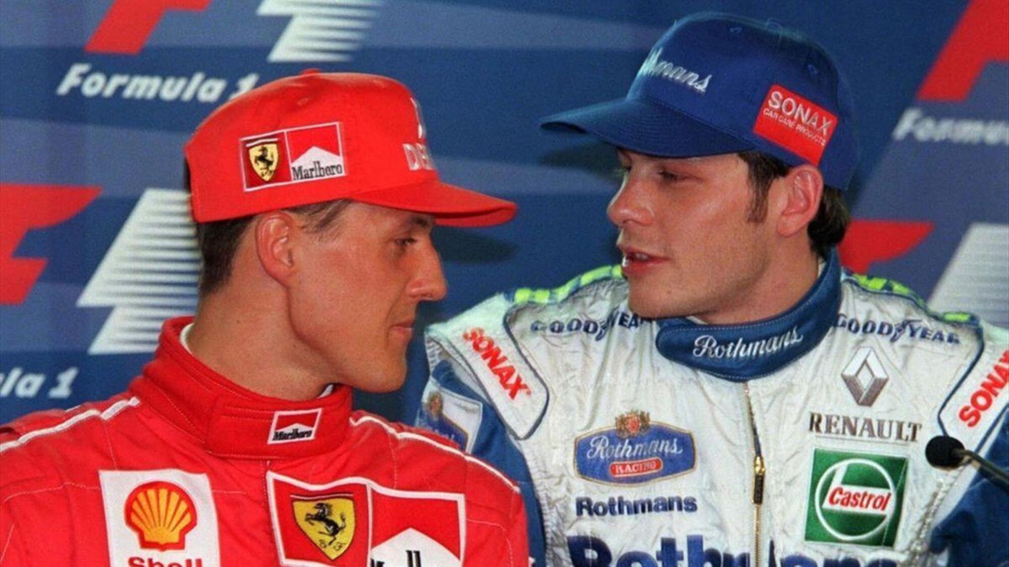 Jacques Villeneuve Michael Schumacher