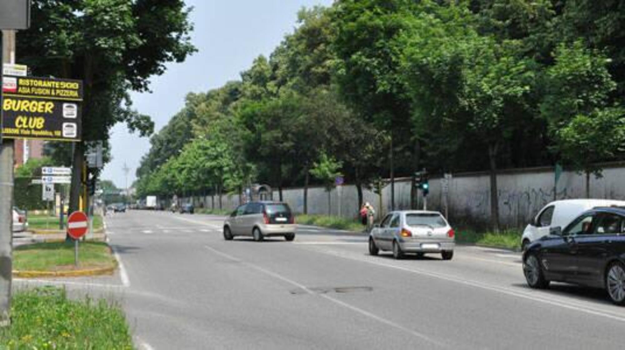 Viale Brianza a Monza