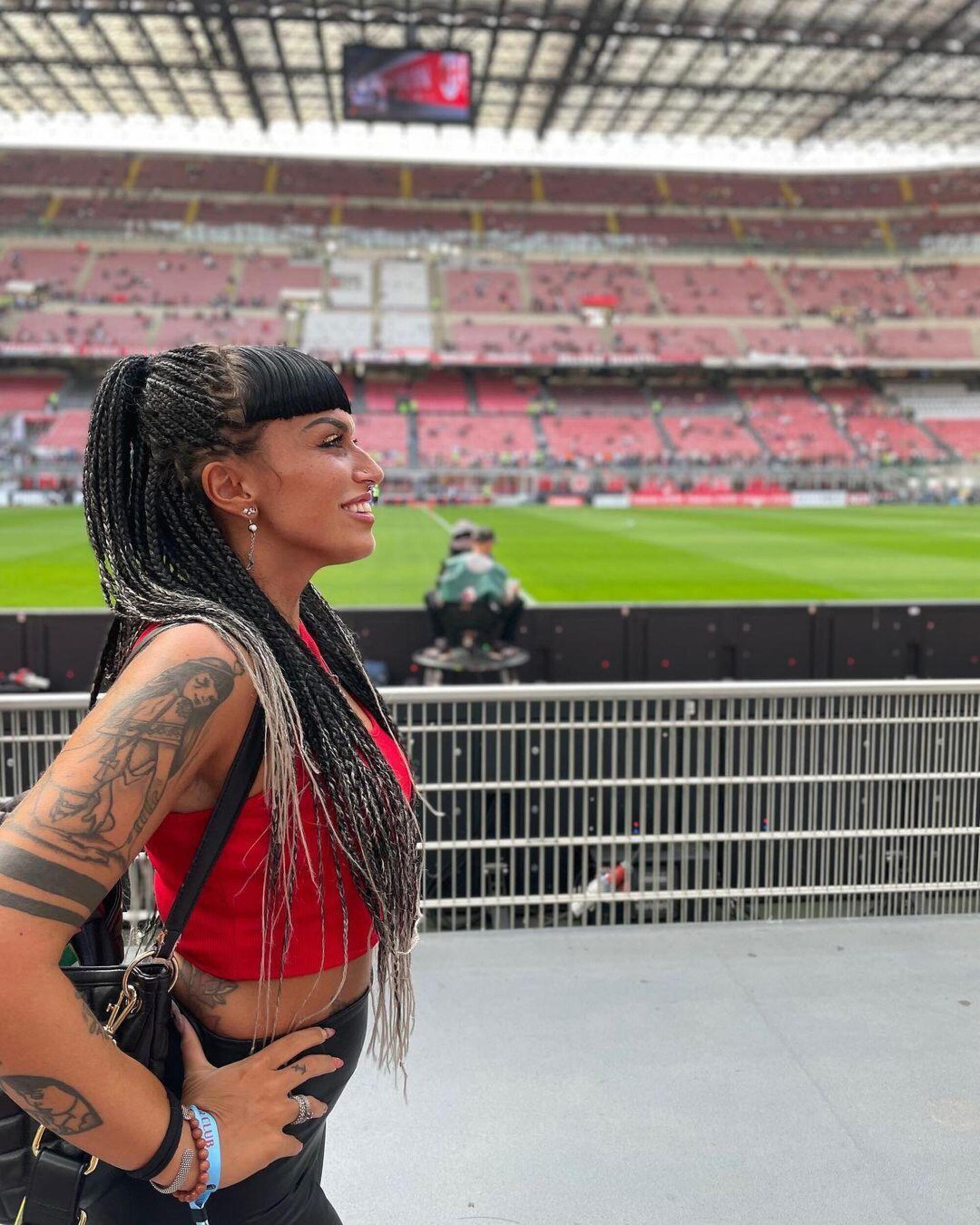 Diana Squin tifosa del Milan