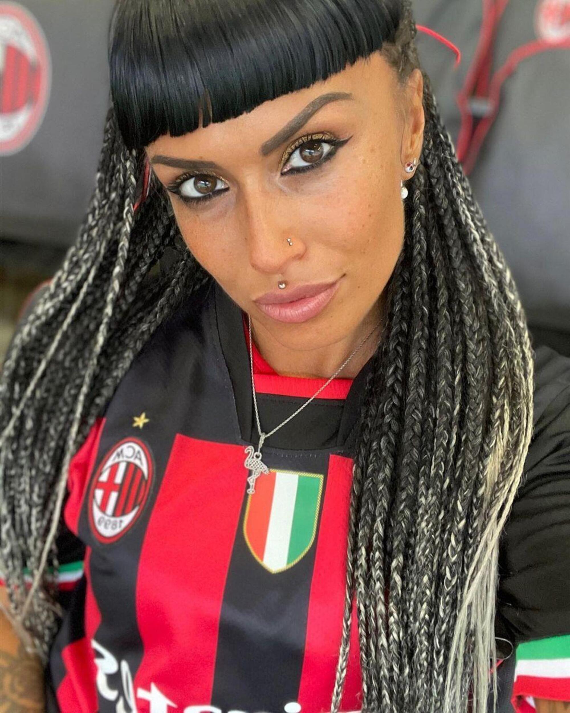 Diana Squin tifosa del Milan