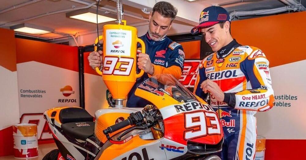 Honda porta Marc Marquez a Jarama per testare una moto pi&ugrave; lenta: ma devo fare tutto io in questa Casa?