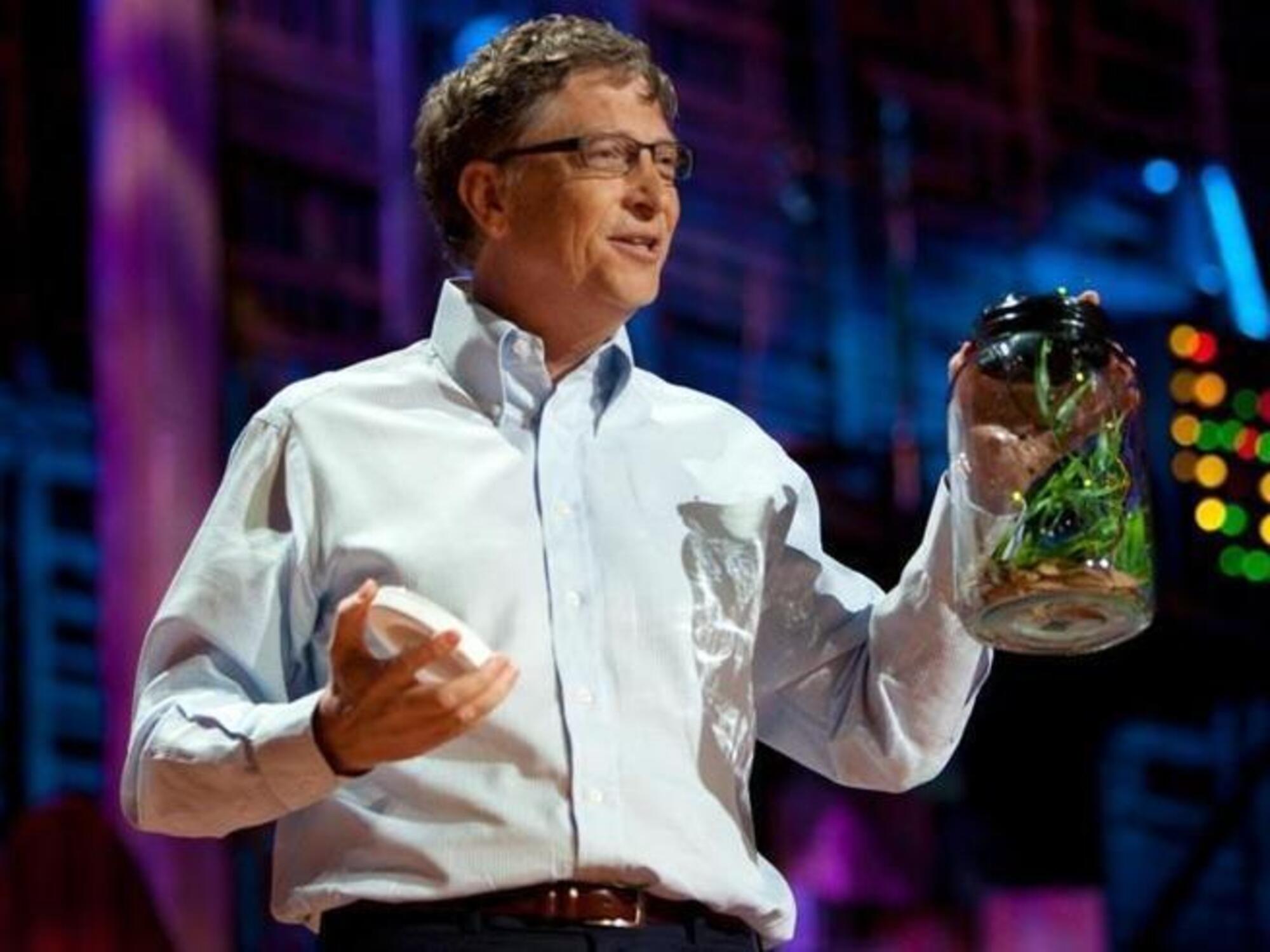 Bill Gates, il miliardario fondatore di Microsoft che in questi anni si sta impegnando sul fronte ambientale