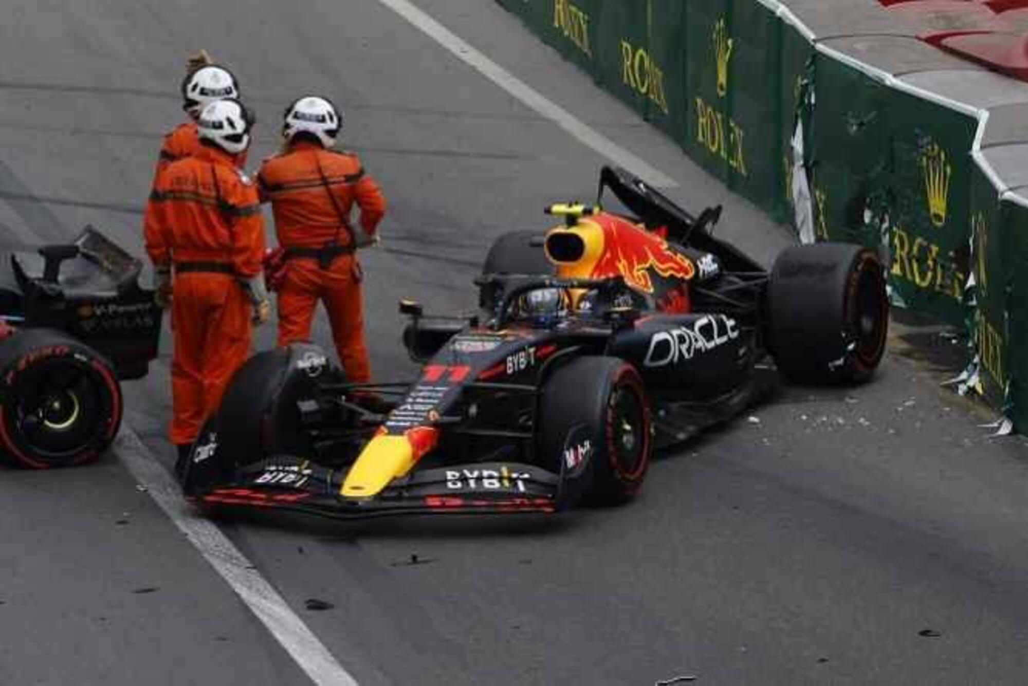 Max Verstappen e Sergio Perez