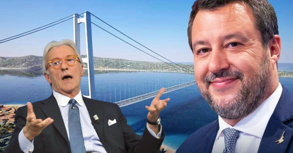 Ponte sullo Stretto? Feltri parla di mafia. Altro che opera green di Salvini&hellip;