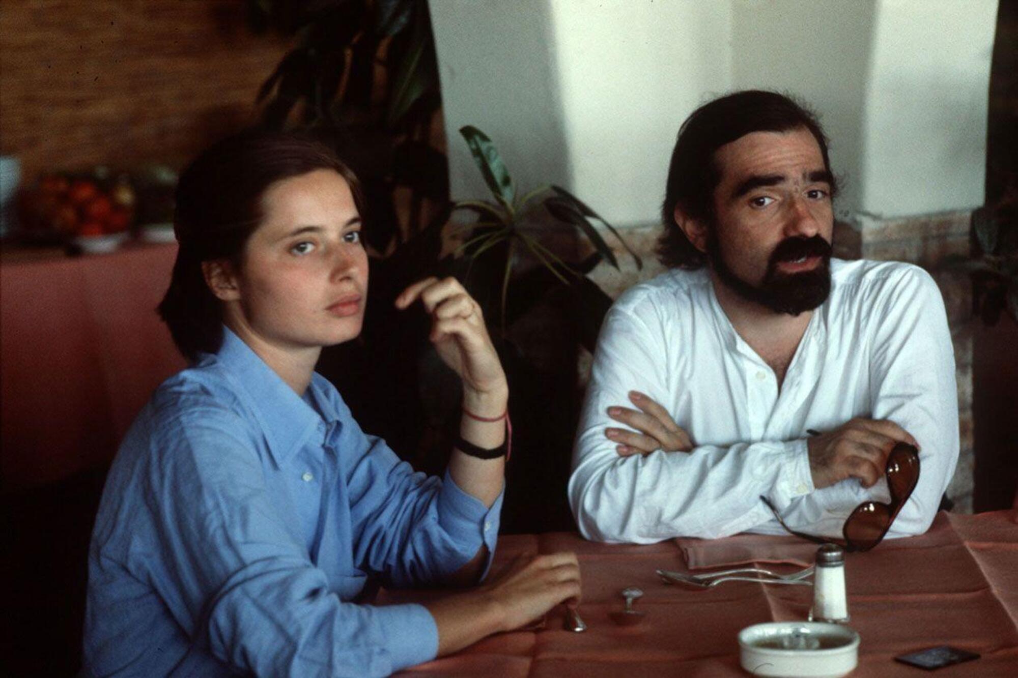 Martin Scorsese e Isabella Rossellini