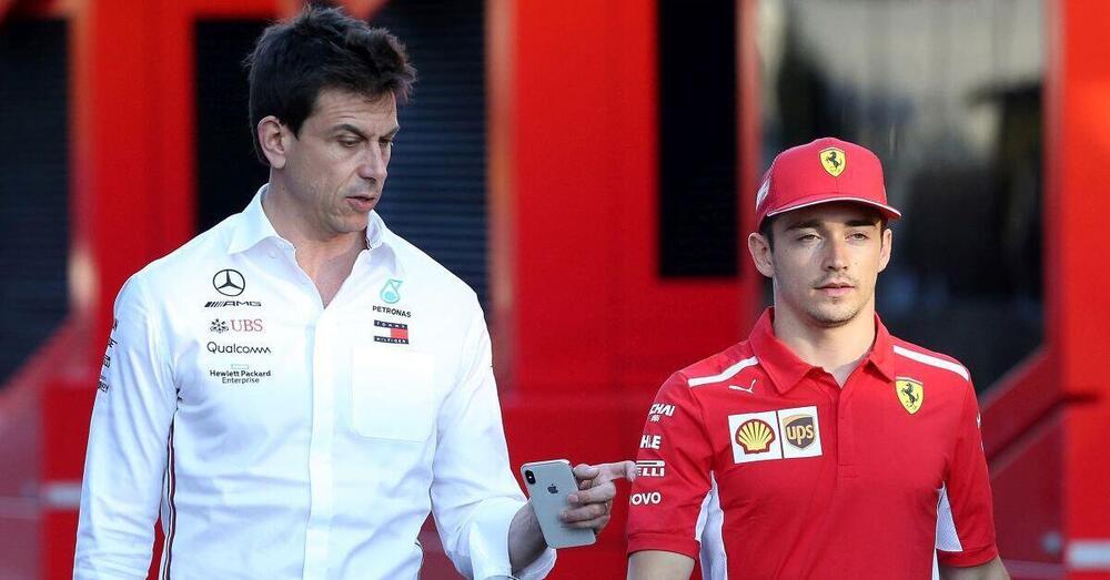 &ldquo;Toto Wolff mi vuole in Mercedes?&rdquo; Charles Leclerc reagisce alla proposta di un futuro fuori dalla Ferrari