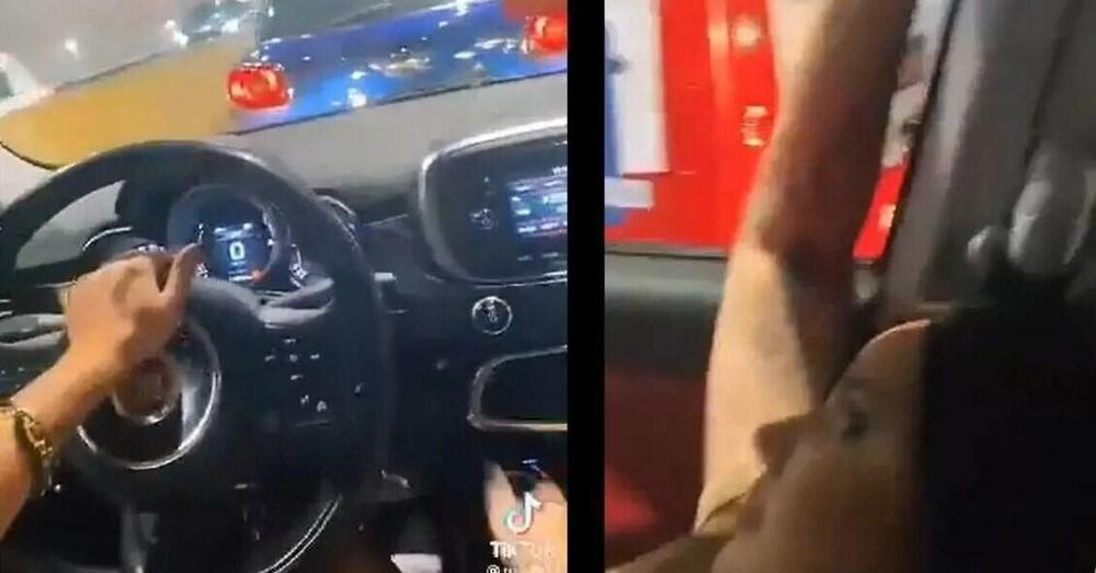 Tre donne simulano un&#039;emergenza per saltare il traffico, ma il video TikTok le incastra: e ora sono davvero nei guai