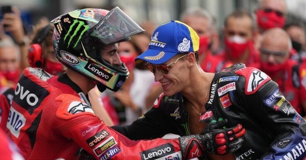 La realt&agrave; di Pecco Bagnaia: &ldquo;Da met&agrave; stagione qualcosa &egrave; cambiato per Quartararo e la Yamaha&quot;