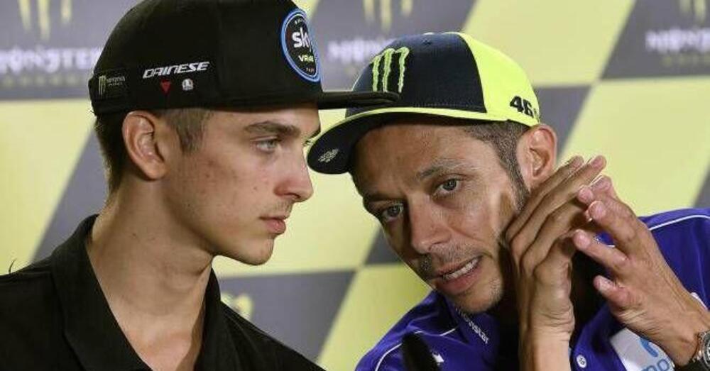 Per Valentino Rossi sar&agrave; dura far scendere Luca Marini dalla Ducati