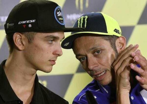 Per Valentino Rossi sar&agrave; dura far scendere Luca Marini dalla Ducati