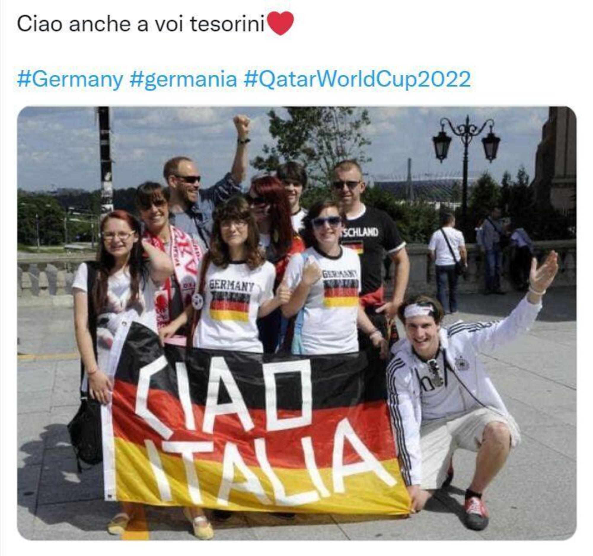 tifosi tedeschi ciao italia