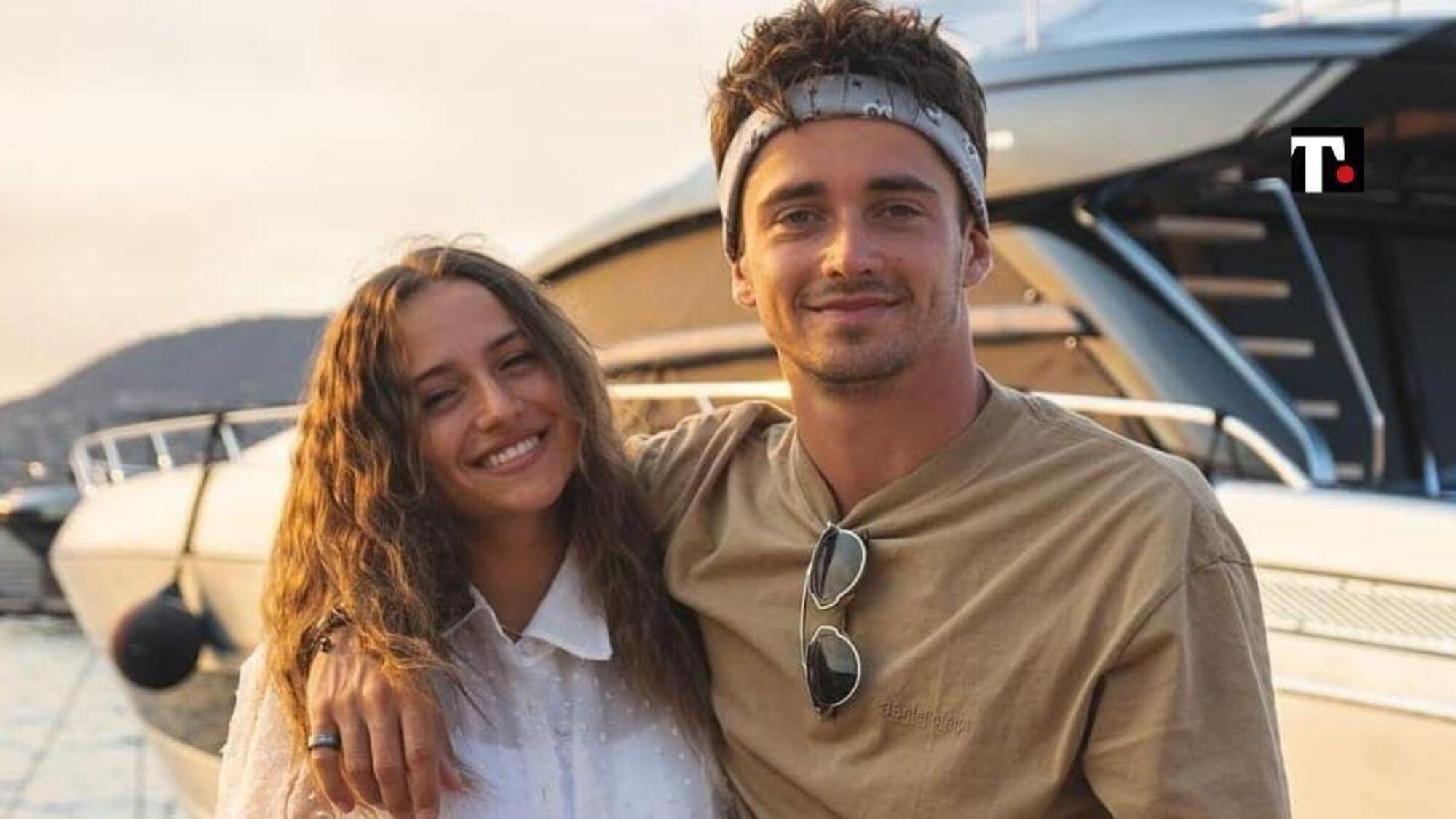 Charles Leclerc e l&#039;ex fidanzata Charlotte