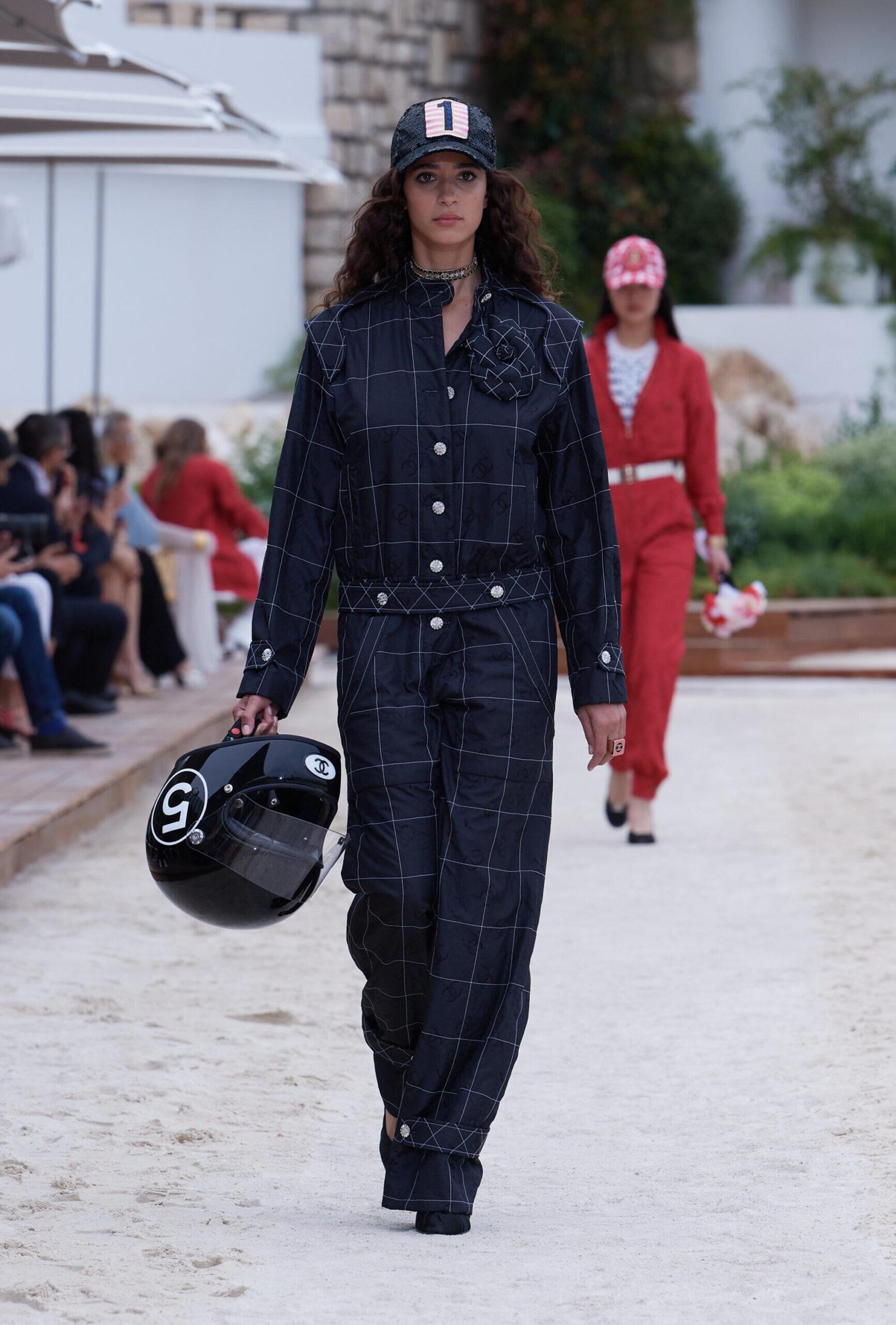 Chanel Cruise 2022/2023 helmets