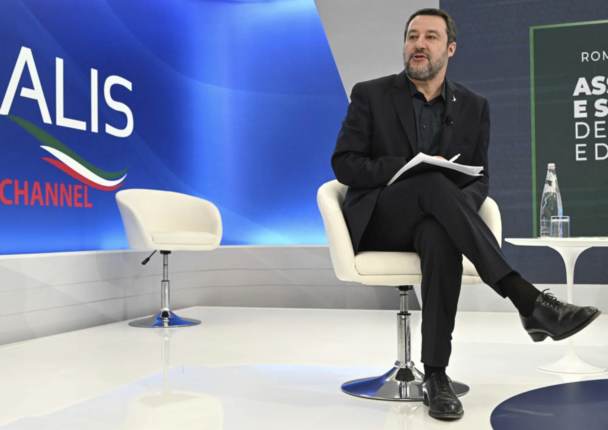 Matteo Salvini all'assemblea Alis