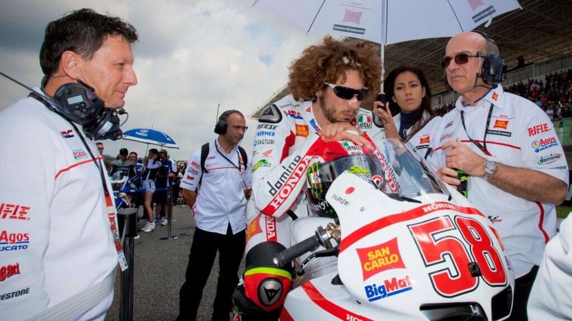 Fausto Gresini Marco Simoncelli