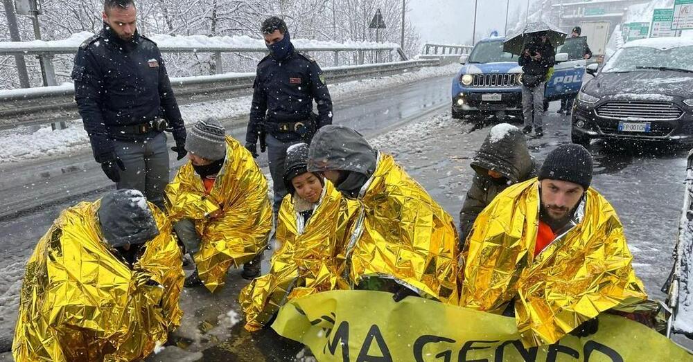 [VIDEO] Ecco come il traforo del Monte Bianco &egrave; stato bloccato dagli attivisti di Ultima Generazione