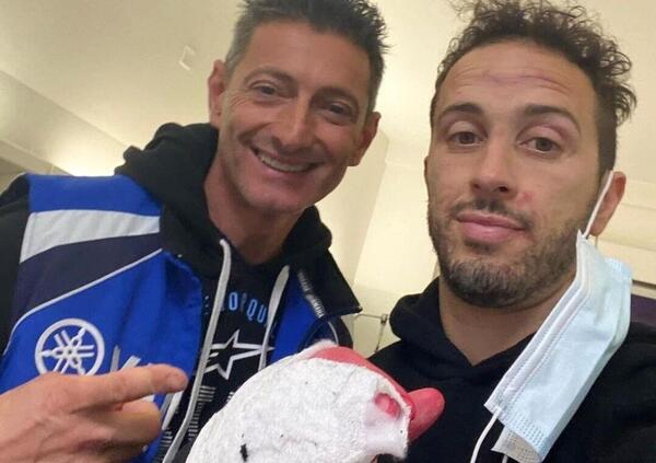 [FOTO] Andrea Dovizioso s&#039;&egrave; rotto (un altro osso)! &quot;Adesso sono un vero crossista&quot;