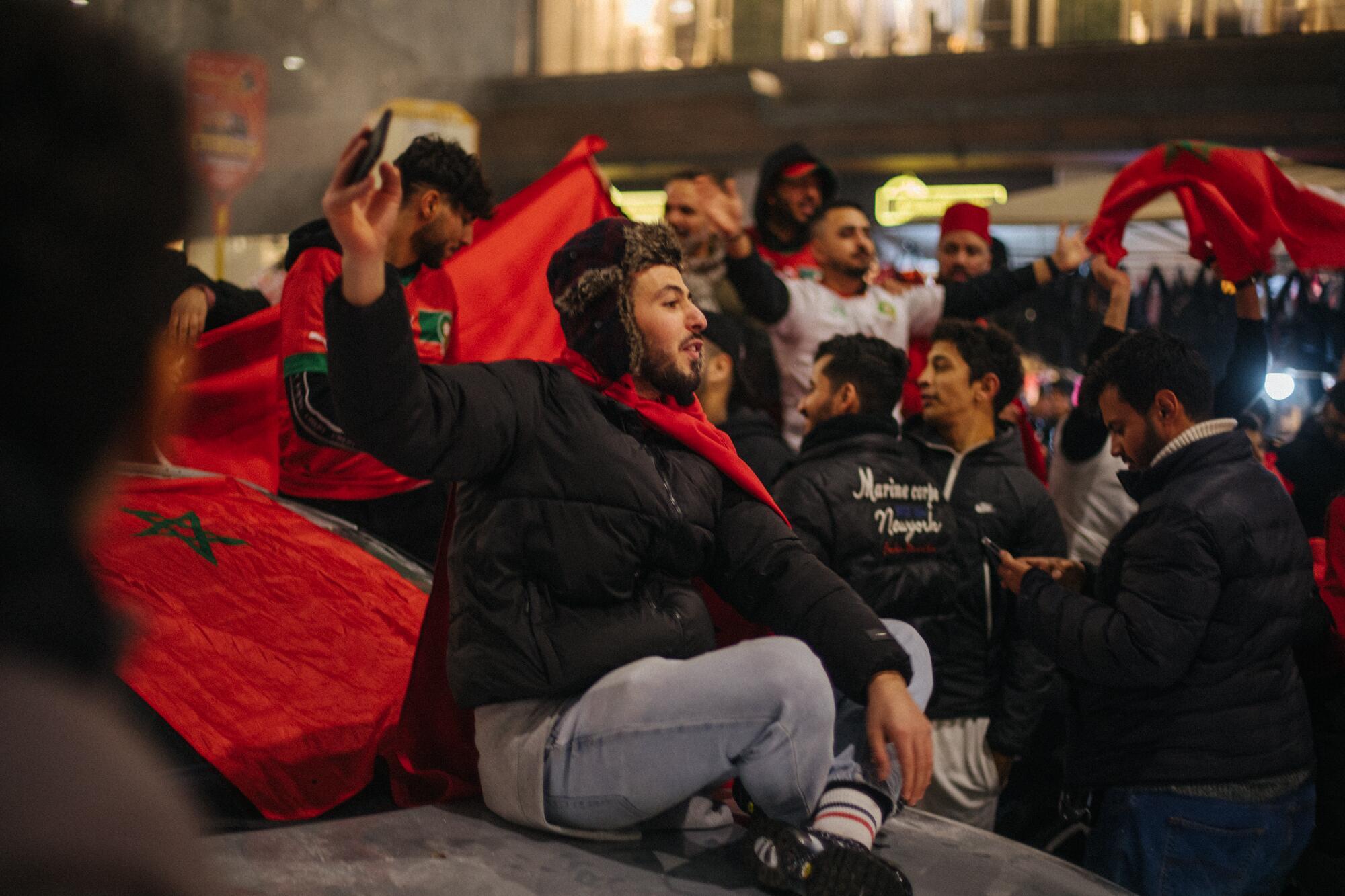 La gioia dopo il successo dei quarti che ha aperto alla storica e delicata sfida con la Francia per giocarsi l&#039;accesso alla finale mondiale