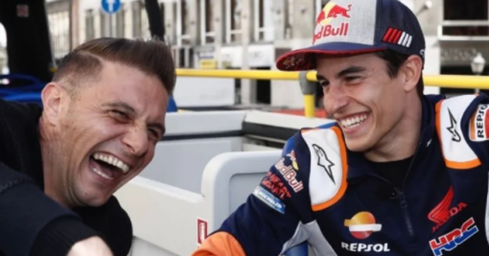 &ldquo;Valentino trincame el pepino!&rdquo;: Marc Marquez e Joaquin scherzano un po&rsquo; troppo...