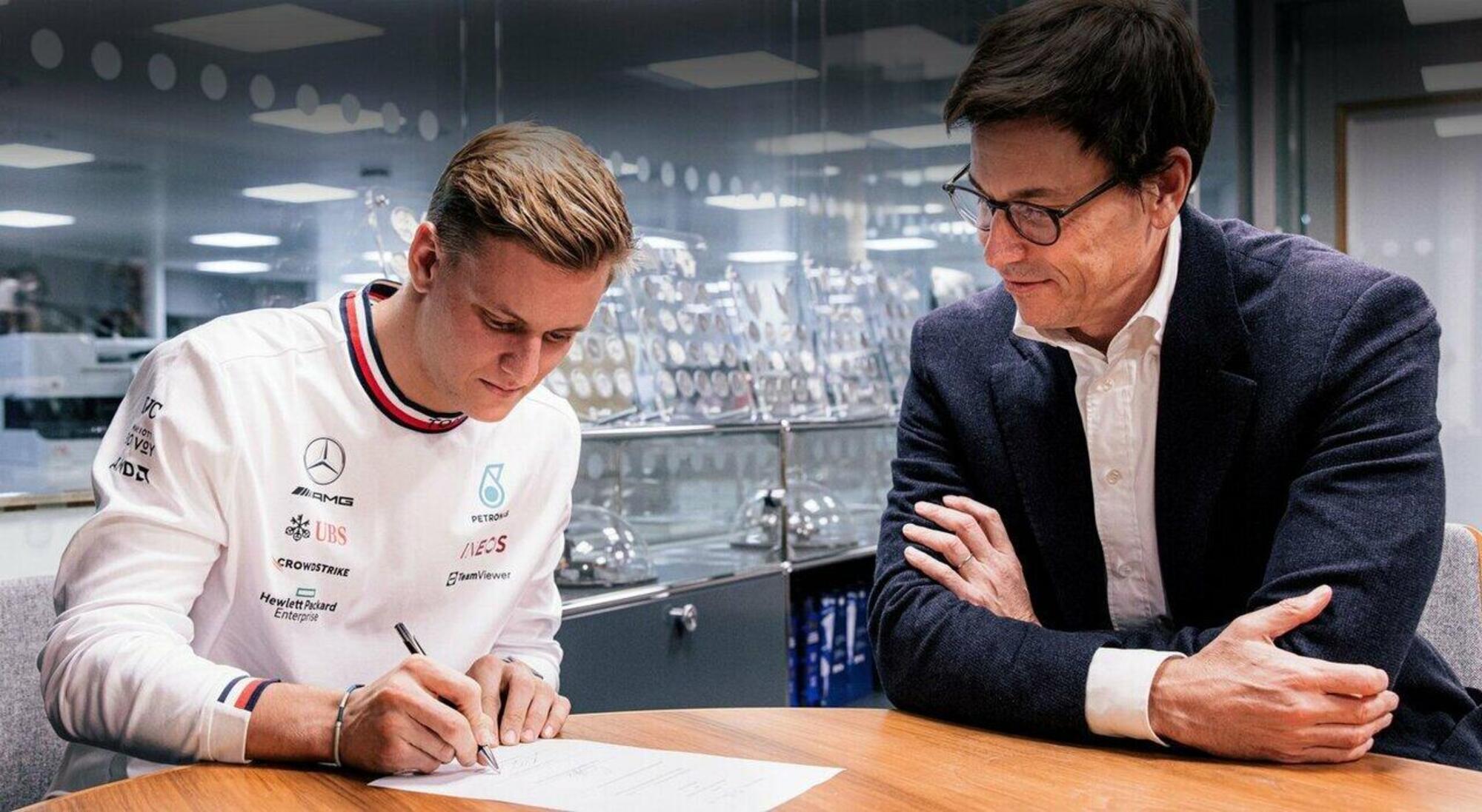 Mick Schumacher Toto Wolff