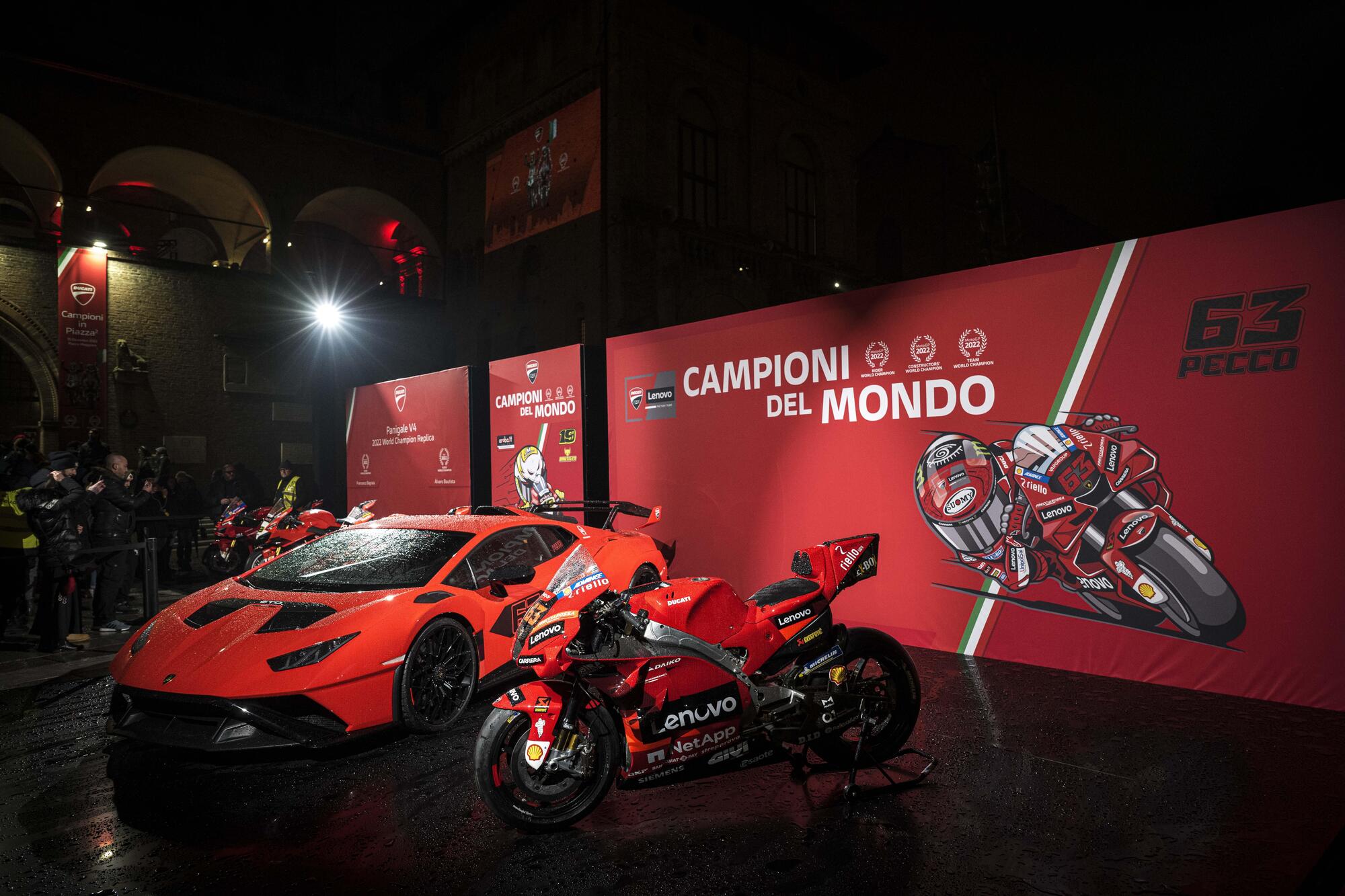 Ducati e Lamborghini Bologna